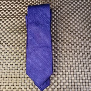 Kenneth Cole Awearness Deep Purple Silk Blend Men's Tie (0548)